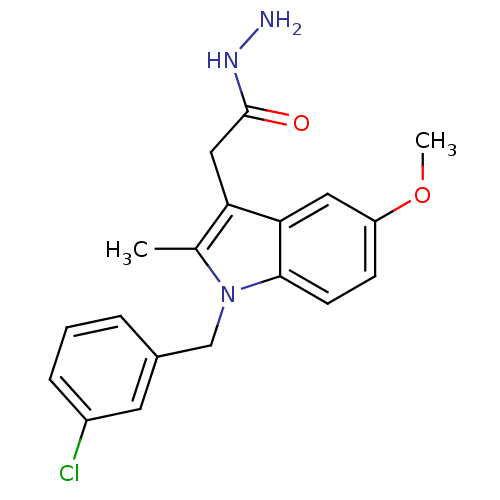 Chemical structure of BindingDB Monomer ID 50055781