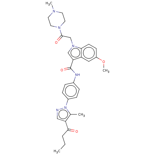 Chemical structure of BindingDB Monomer ID 50055847