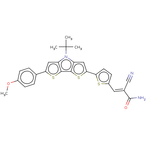 Chemical structure of BindingDB Monomer ID 50055956