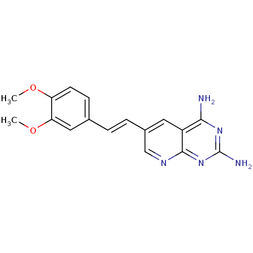 Chemical structure of BindingDB Monomer ID 50056236
