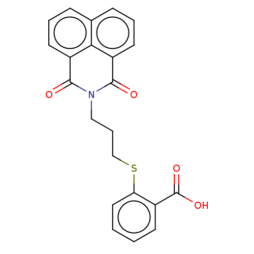 Chemical structure of BindingDB Monomer ID 50056345