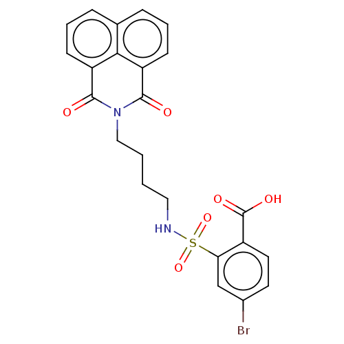 Chemical structure of BindingDB Monomer ID 50056349