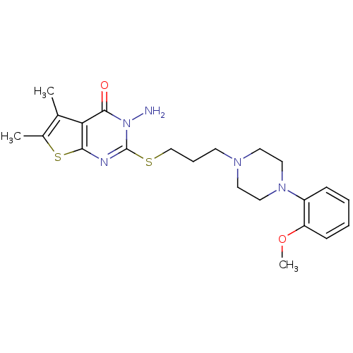 Chemical structure of BindingDB Monomer ID 50056378