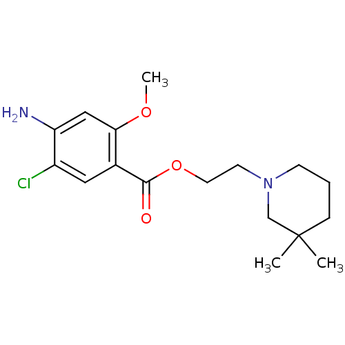 Chemical structure of BindingDB Monomer ID 50056397
