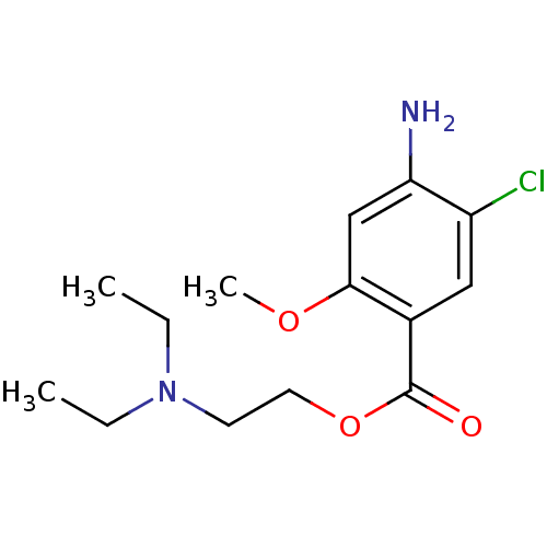 Chemical structure of BindingDB Monomer ID 50056401