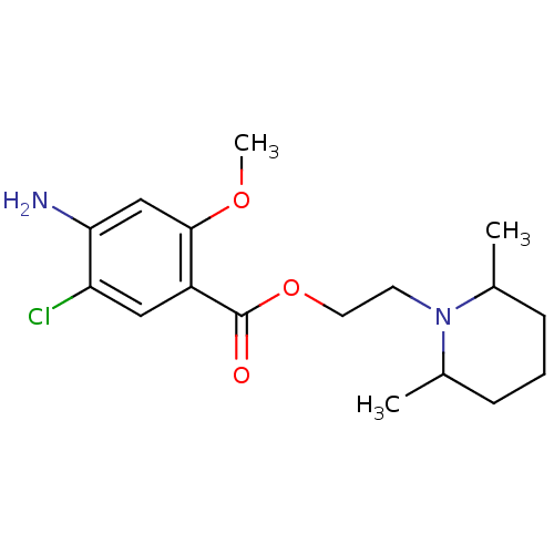 Chemical structure of BindingDB Monomer ID 50056423