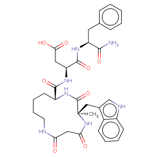 Chemical structure of BindingDB Monomer ID 50056454