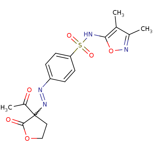 Chemical structure of BindingDB Monomer ID 50056849