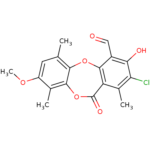 Chemical structure of BindingDB Monomer ID 50056915