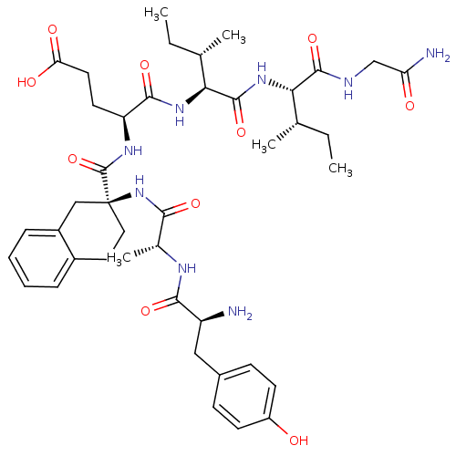 Chemical structure of BindingDB Monomer ID 50057007