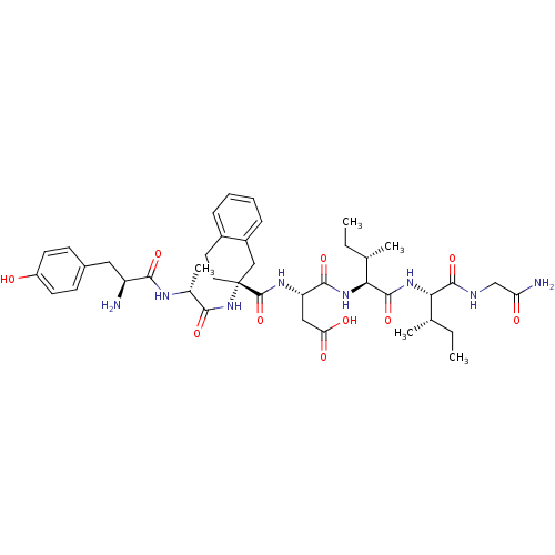 Chemical structure of BindingDB Monomer ID 50057011