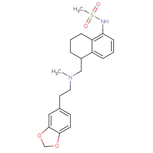 Chemical structure of BindingDB Monomer ID 50057140