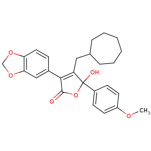 Chemical structure of BindingDB Monomer ID 50057162