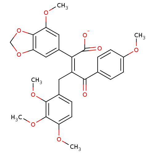 Chemical structure of BindingDB Monomer ID 50057164