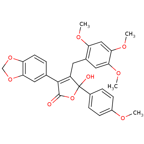 Chemical structure of BindingDB Monomer ID 50057167