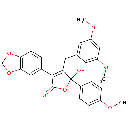 Chemical structure of BindingDB Monomer ID 50057181