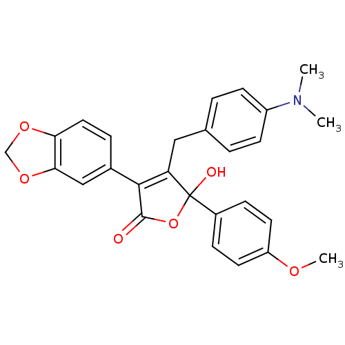 Chemical structure of BindingDB Monomer ID 50057183