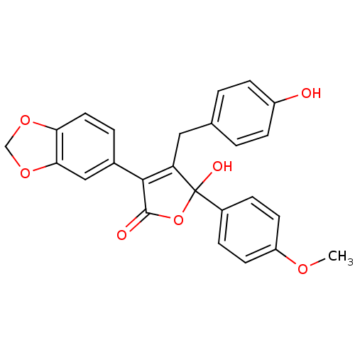 Chemical structure of BindingDB Monomer ID 50057184