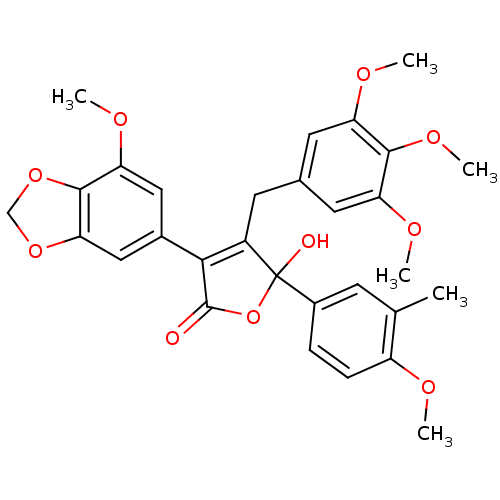 Chemical structure of BindingDB Monomer ID 50057189