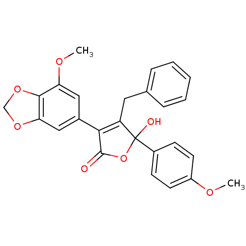 Chemical structure of BindingDB Monomer ID 50057191