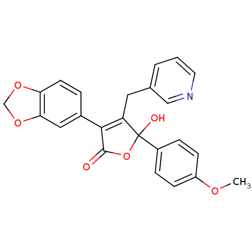 Chemical structure of BindingDB Monomer ID 50057198