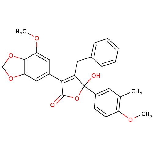 Chemical structure of BindingDB Monomer ID 50057199