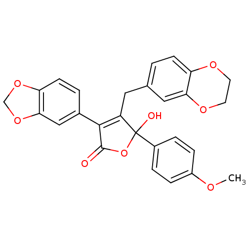 Chemical structure of BindingDB Monomer ID 50057200