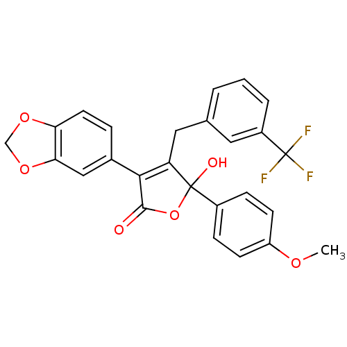 Chemical structure of BindingDB Monomer ID 50057203