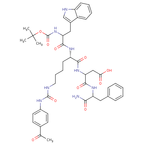 Chemical structure of BindingDB Monomer ID 50057306