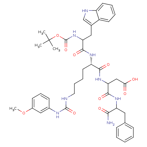 Chemical structure of BindingDB Monomer ID 50057307