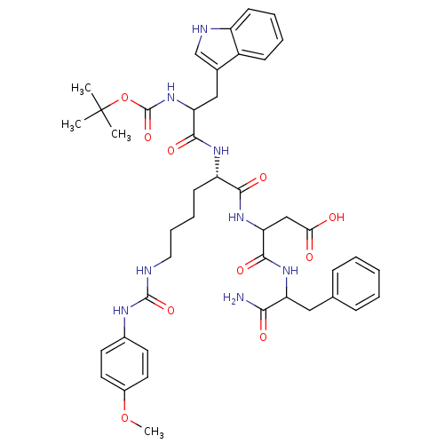 Chemical structure of BindingDB Monomer ID 50057309