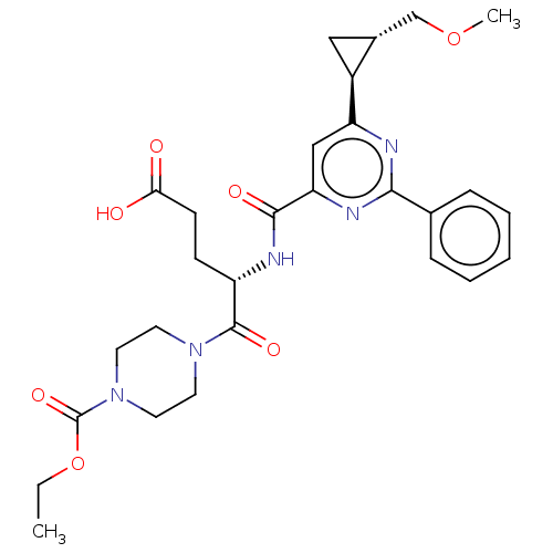 Chemical structure of BindingDB Monomer ID 50057326