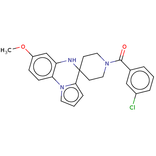 Chemical structure of BindingDB Monomer ID 50057374