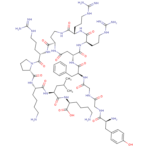 Chemical structure of BindingDB Monomer ID 50057382