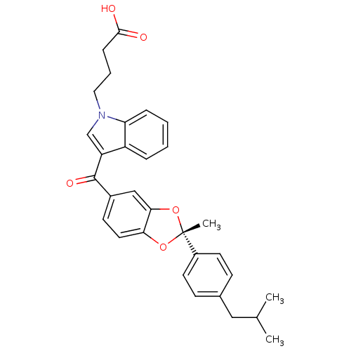 Chemical structure of BindingDB Monomer ID 50057473
