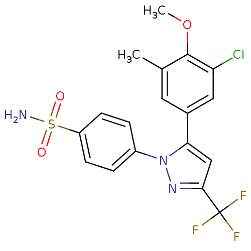 Chemical structure of BindingDB Monomer ID 50057522