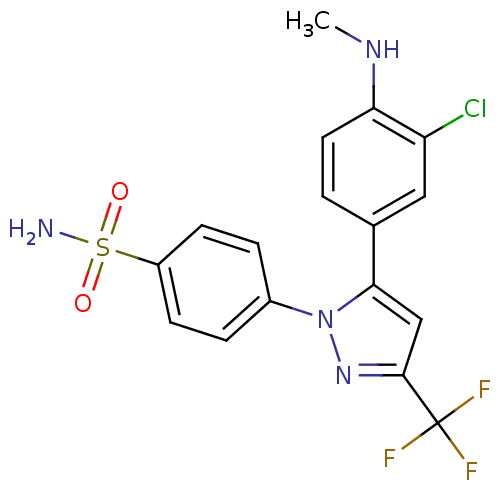 Chemical structure of BindingDB Monomer ID 50057541
