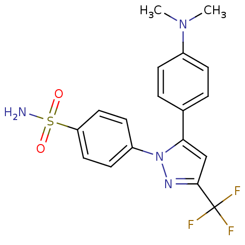 Chemical structure of BindingDB Monomer ID 50057551