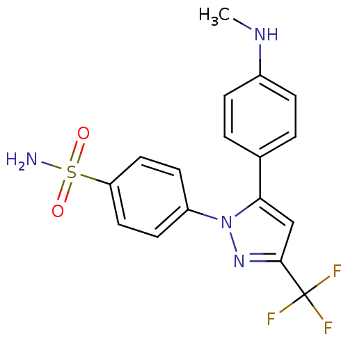 Chemical structure of BindingDB Monomer ID 50057573