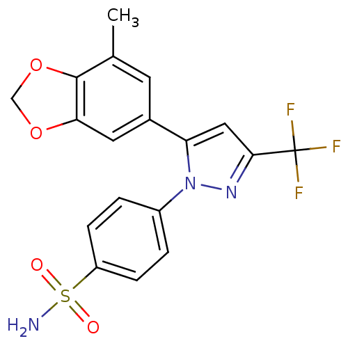Chemical structure of BindingDB Monomer ID 50057582