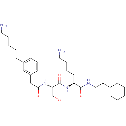 Chemical structure of BindingDB Monomer ID 50057678