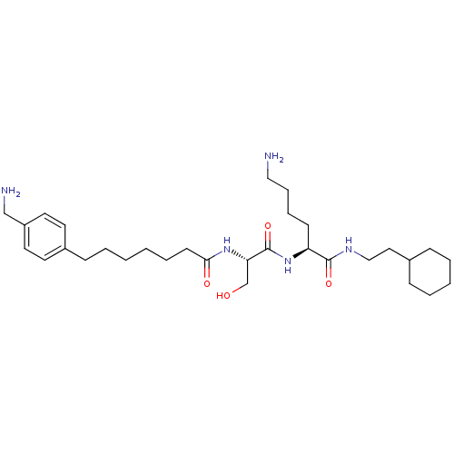 Chemical structure of BindingDB Monomer ID 50057682