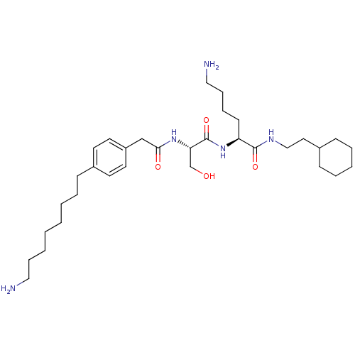 Chemical structure of BindingDB Monomer ID 50057689