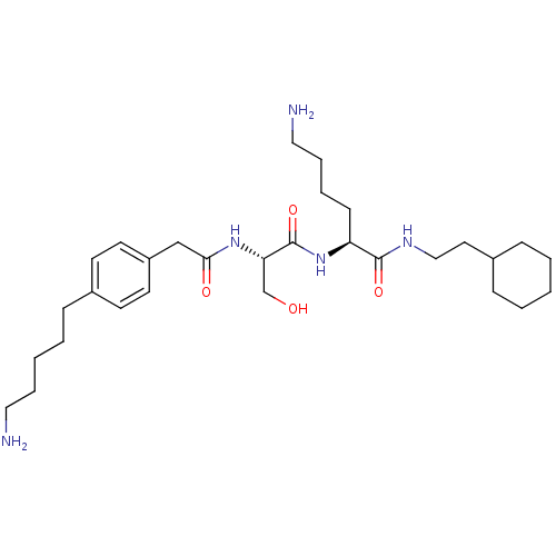 Chemical structure of BindingDB Monomer ID 50057693