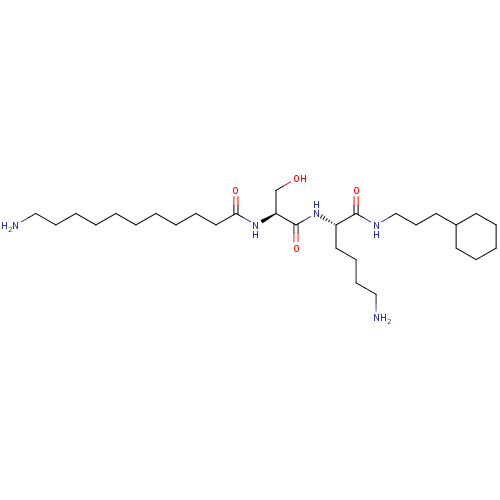 Chemical structure of BindingDB Monomer ID 50057697