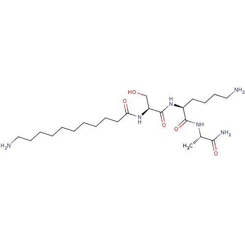 Chemical structure of BindingDB Monomer ID 50057704