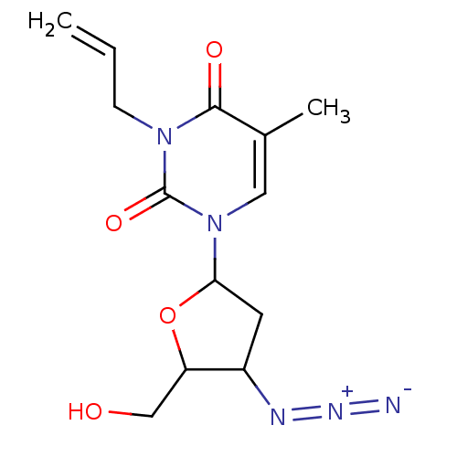 Chemical structure of BindingDB Monomer ID 50057823