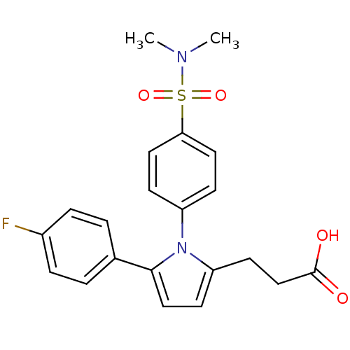 Chemical structure of BindingDB Monomer ID 50057871