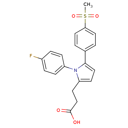 Chemical structure of BindingDB Monomer ID 50057885