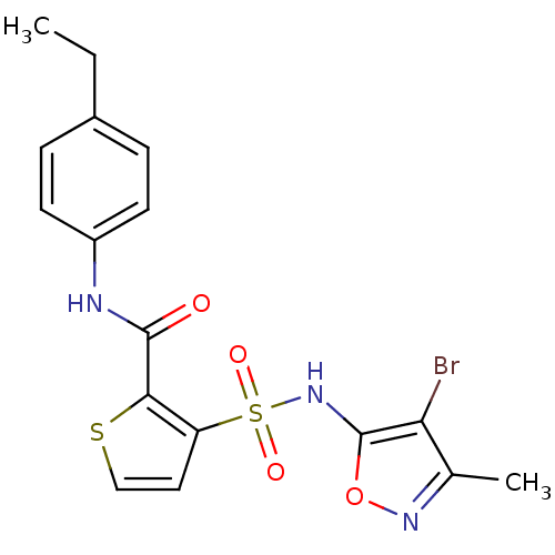 Chemical structure of BindingDB Monomer ID 50058109